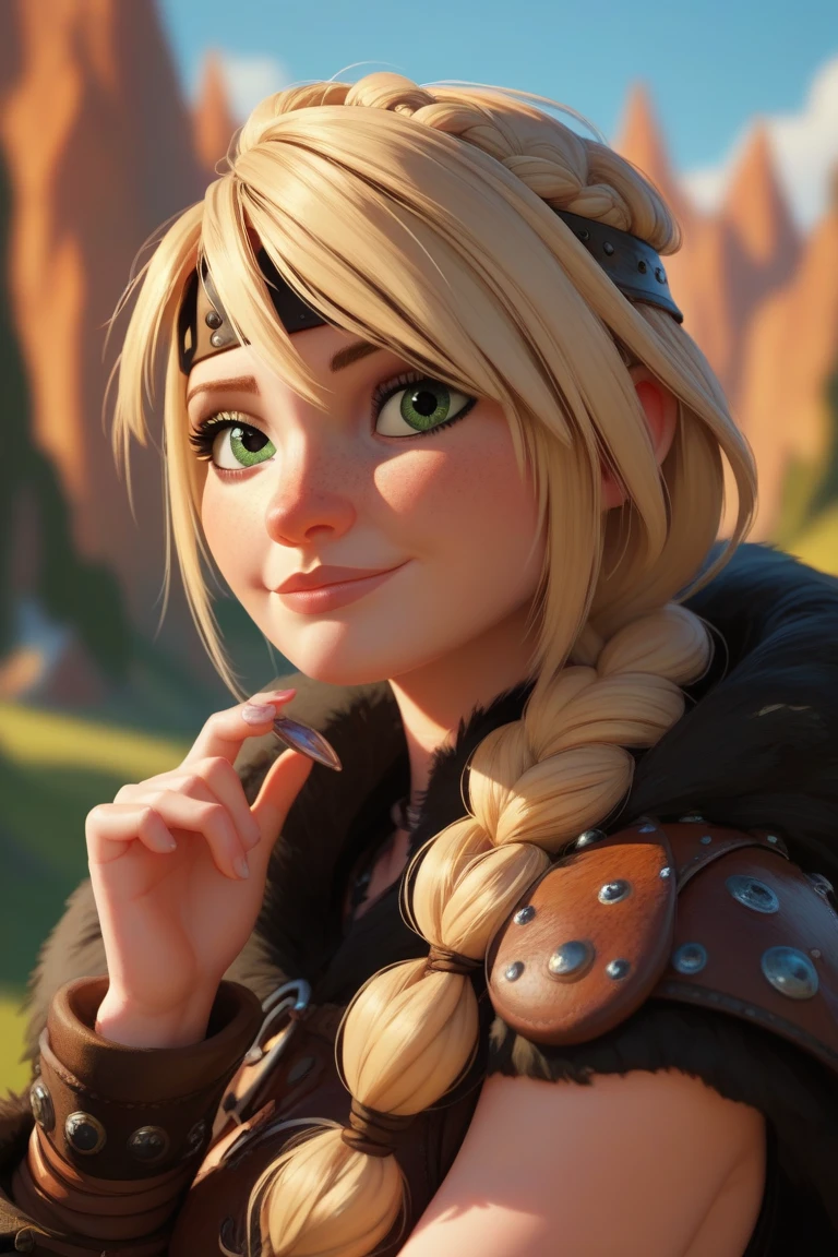 Astrid Hofferson from how to train your dragon 