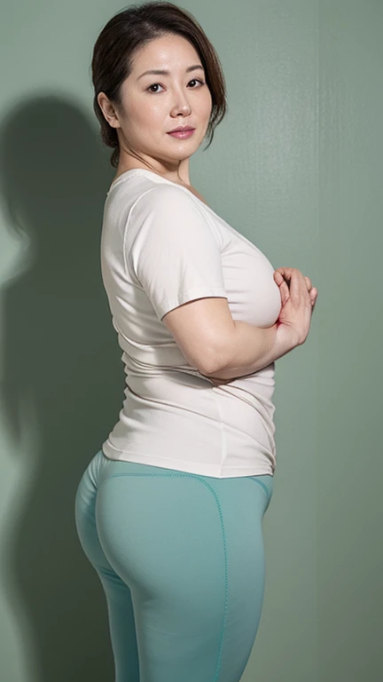 a close up of a person with a very large belly, photo from the front, full growth from the front, centered full body front-shot, photo taken from front, taken in the early 2020s, showing her shoulder from front, seen from the front, photo still of frontal view, half body cropping