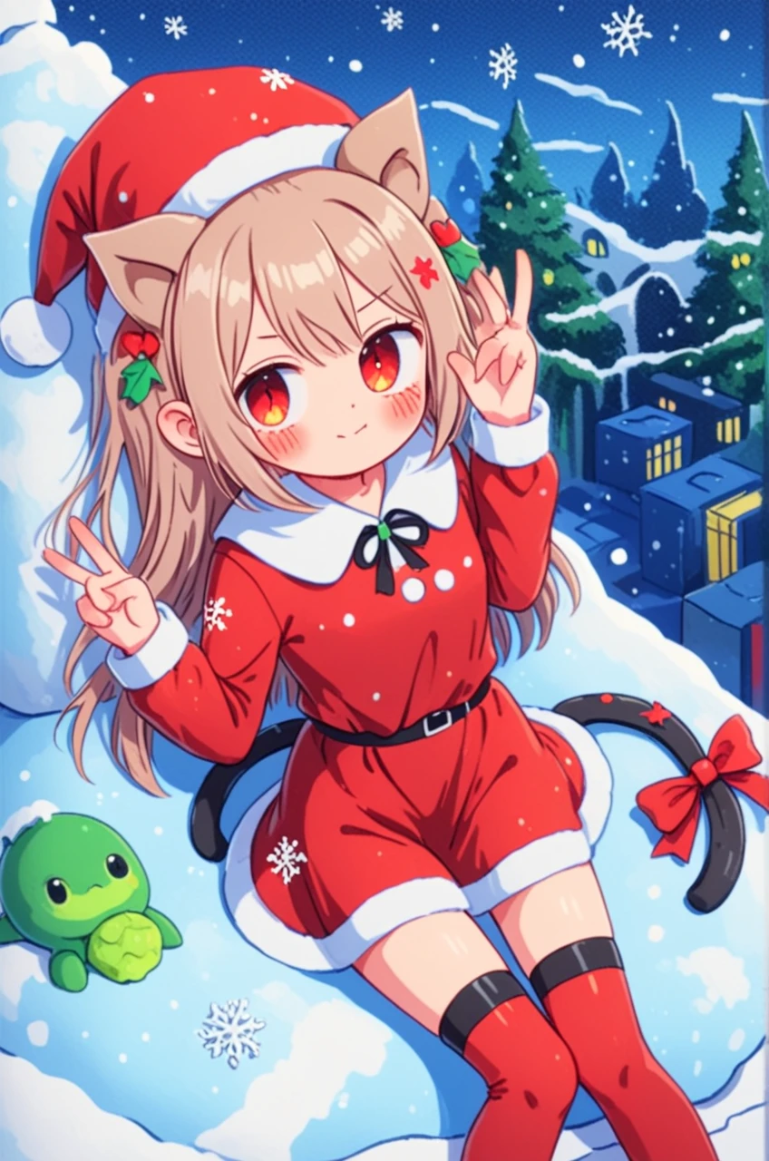 Day 20: Christmas Anime Filter　