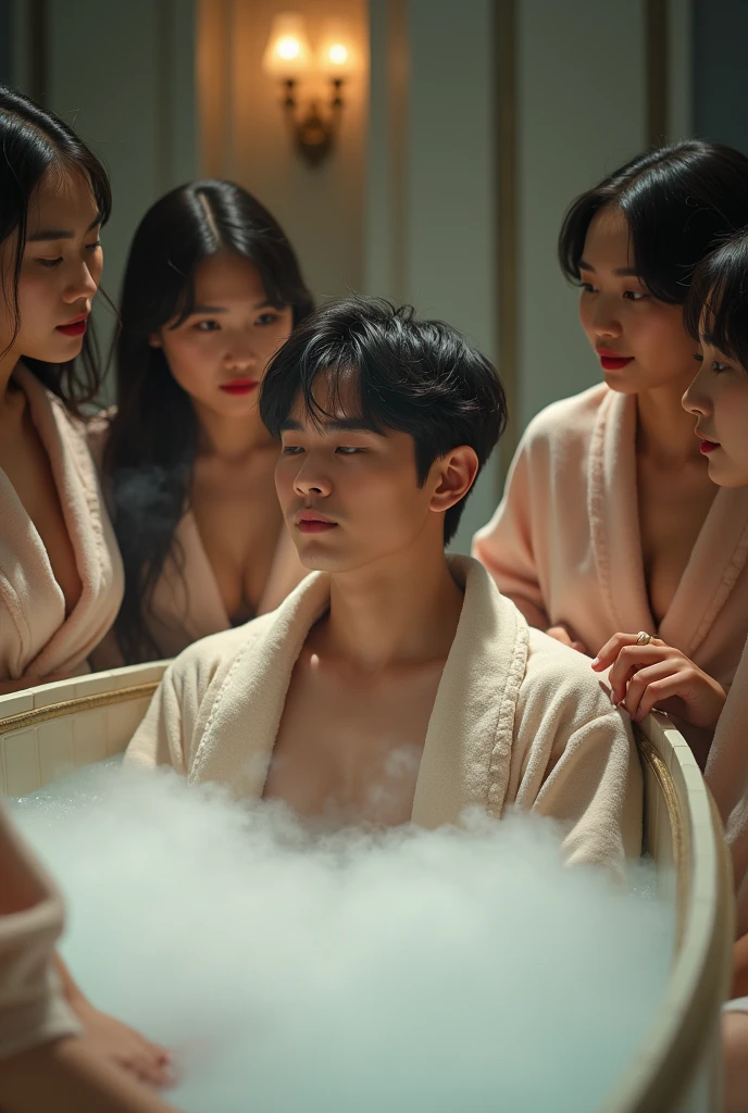 Photo Quality、A lot of cute handsome men、Mash Hair、Japanese male, 、Completely naked、Full nudity、erection、Huge penis、Highest quality、Realistic、beautiful、Lots of bottled beer、bottle wine、Surrounded by whiskey bottles、Inside the apartment、Candle flame