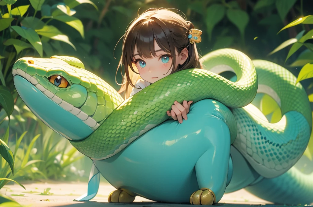 master piece:2 cute snake, 