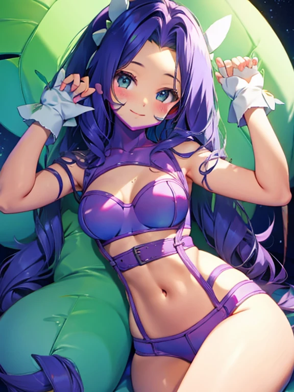1girl, hoshino ai \(oshi no ko\), oshi no ko,living room,lying on a sofa,,tape bondage,gaged,tapegag,tape,hand behind back,masterpiece,very aesthetic,newest,