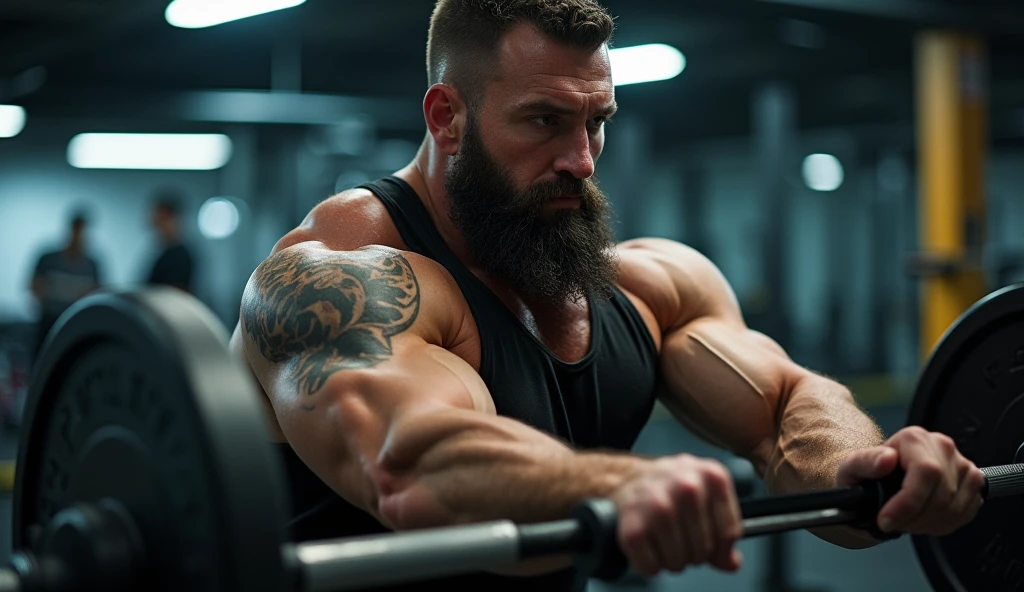 Muscle god beard