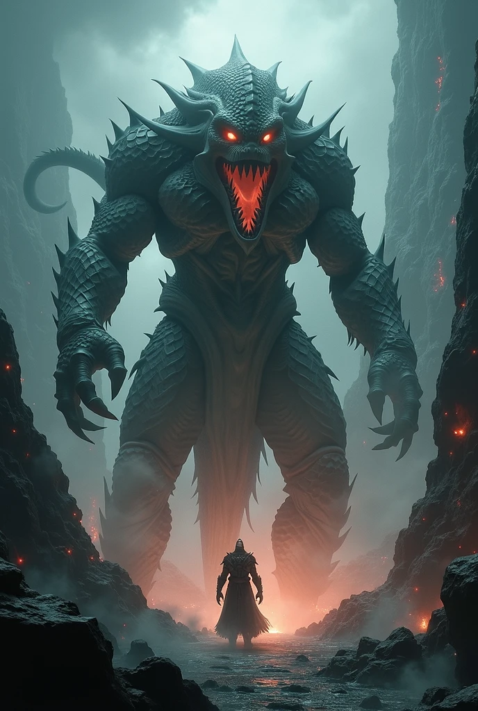 King Demon drakseer and human