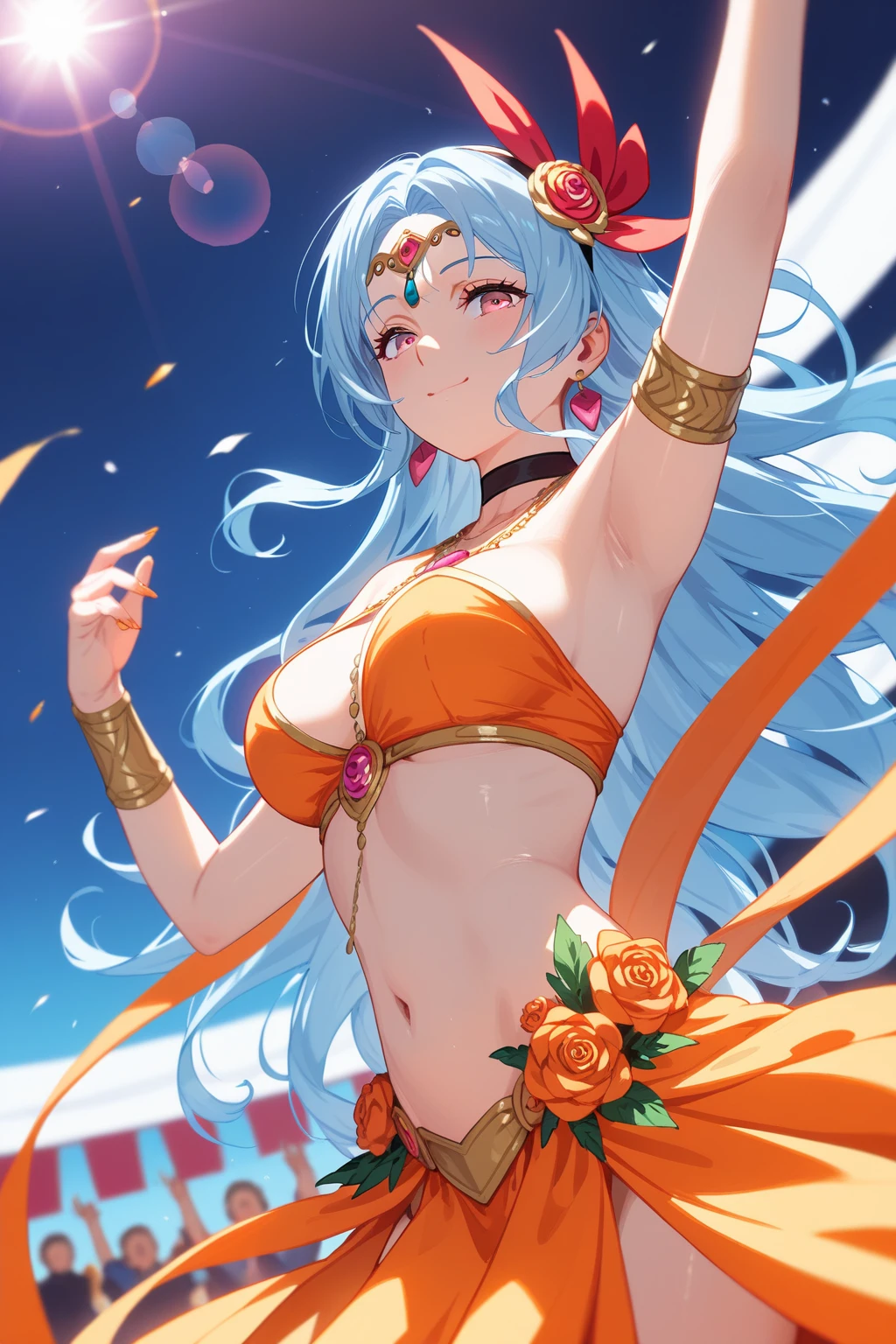 cute Tsukuyomi goddess and Amateratsu, wonderfull, realistic moon and sun background, with alot of details, perfect goddess, 4k realistic, lovely, sexy