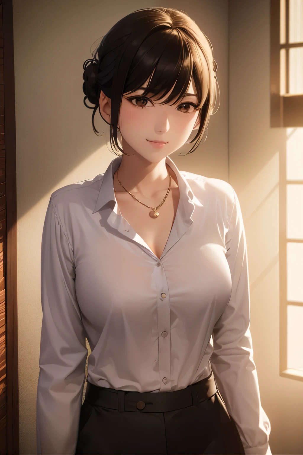 (RAW photo、highest quality)、(realistic、Photoreal:1.3)、highest quality、masterpiece、very delicate and beautiful、A hvery detailed、nffsw、2k wallpaper、growing up、Beautiful in every detail、masterpiece、light smile、highest quality、Hvery detailed ticker Unity 8K wallpapers、huge file size、Super detailed、High resolution、very detailed、((Euphoric look))、((orgasm:1.2))、((smile:1.15))、((sweating:1.4))、((translucent:1.55、Characterized by a collar that sticks to your skin and a beautiful silhouette、super cute girl,(spread your legs wide), (Pull your hips back), (Arch the upper body), and place your left hand on your hip.、Right hand salutes with two fingers、Hair is moving、Spotlight、professional lighting、cinematic light、Three-dimensional、viewer'perspective、