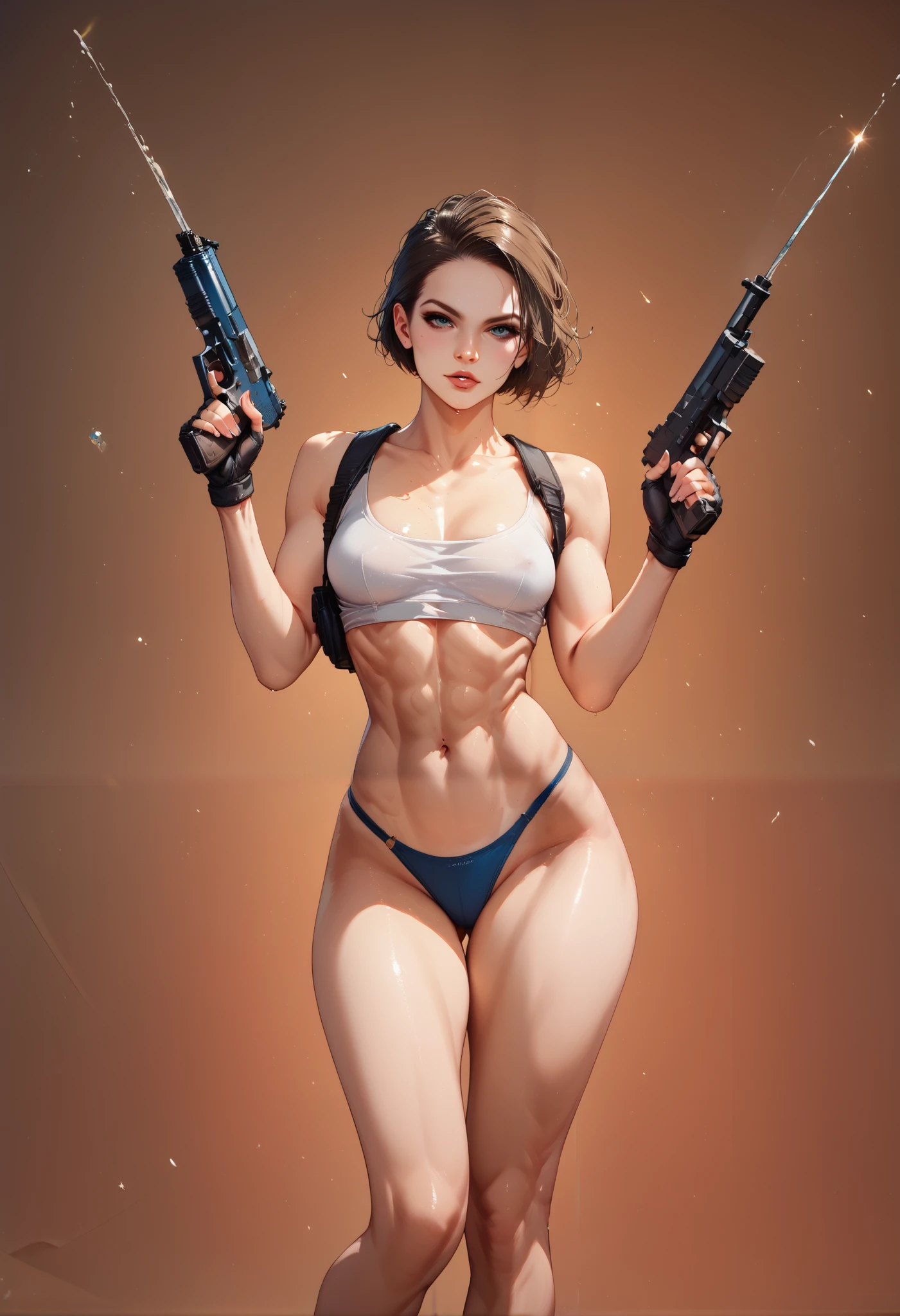 Jill valentine sexy de  biquine