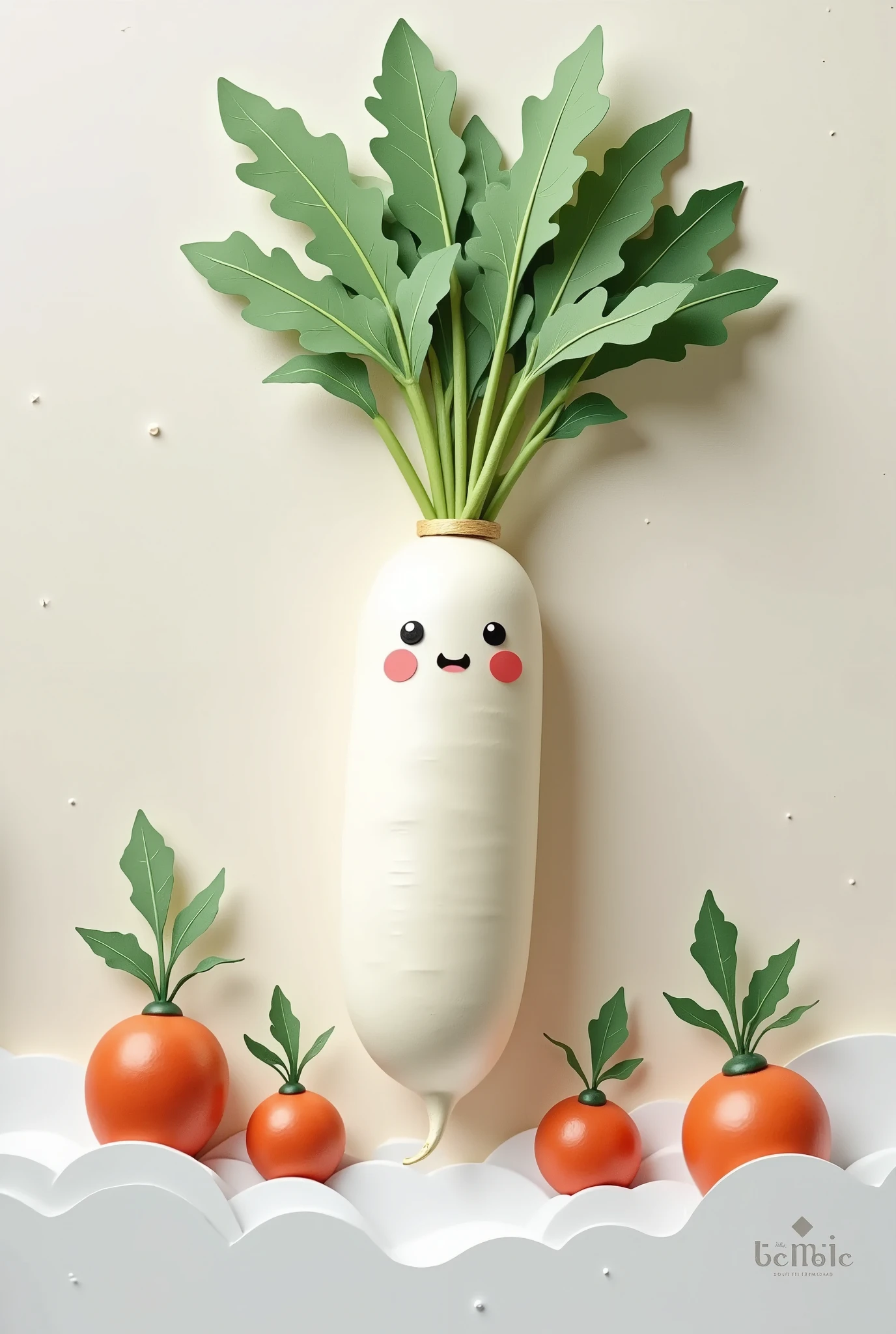 masterpiece, Best Illustration ,DAIKON , Greeting Card Designs