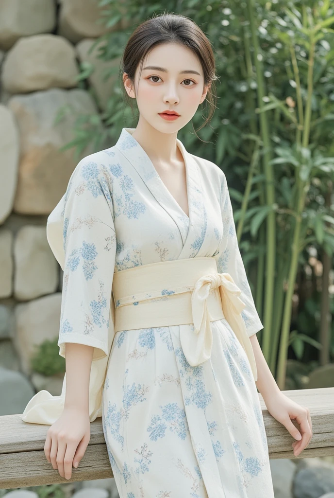 Japanese-style yukata，girl