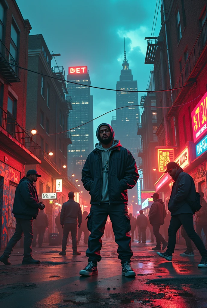 Detroit rap - SeaArt AI