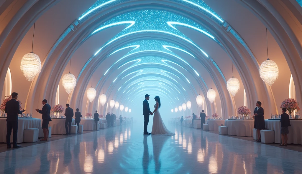 fantastic wedding, soft volumetric lights (retroiluminação: 1.3), (kinematics: 1.2), detalhes intrincados (arte: 1.3), Rutkowski