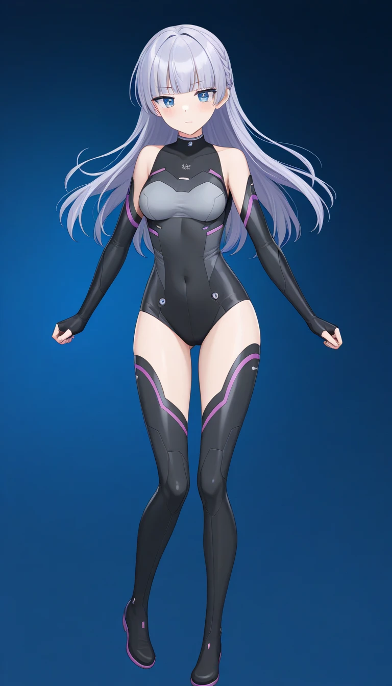 ((full body)),Schneeweisberg,  Bodysuit , 最 High Quality , masterpiece,  High Quality ,  game cg,  