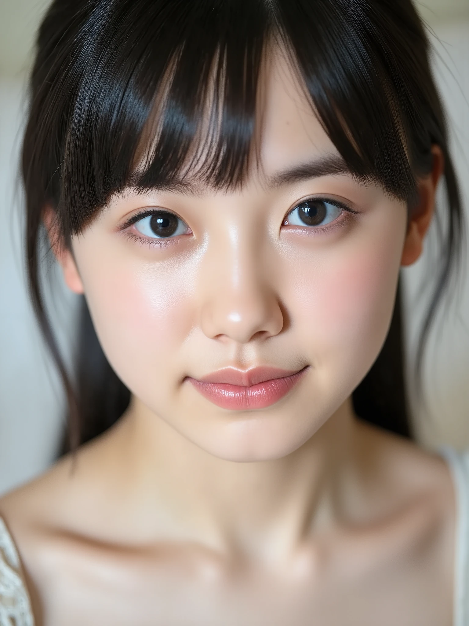 masterpiece, 最high quality,16k,8K,beautiful,get used to it,exquisite,extremely get used to it, finely get used to it, high quality, insanely get used to it, ultra get used to it, ultra high resolution, 超high quality, beautiful face, Japanese, NSFW,Picture of a woman's face 、( sharp focus ), (Ultra-detailed beautiful faces:1.10), (Ultra-detailed beautiful slim body:1.9), 21 years old, ( Super Detailed Beautiful Japanese Beauty Female Idols:1.7), ( troubled face:1.3), break, photorealistic, hyperrealism, portrait of young adorable Japanese face, Japanese facial features, Young and Cute Skinny Oriental Faces, 21 years old idol with a cute face, beautiful Japanese girl's face , Japanese facial features, she has a lovely look , RAW Photos、(masterpiece:1.3)、(Highest quality,Very detailed,Complex)、Professional photography、Professional Lighting、High resolution、High Dynamic Range、(((Realistic、Ultra-realistic,Realistic、8K Ultra HD)))、Browsing Caution、16K、32K、超High resolution、(((Large Breasts)))、(((Emphasize cleavage)))、Abdominal muscles、Perfect body、 Delicate features,、Super photogenic、clavicle、Beautiful ass、((Luxury lace lingerie))、Ultra detailed face、Naturally radiant lips、double eyelid、High Contrast、((belly button))、Natural light、Someone who looks at you calmly、 Goddess-like eyes、Shining Eyes、Beautiful hip line、Bedroom、(From above)、(((Lying in bed:1.5)))、Delicate and sexy face、 Sensual Gaze、 (Sweaty, Glowing Skin:1.5)、Fashion Model、The expression when enduring pleasure、Sexually aroused expressions、(sweating:1.2)、Underboob、Breasts spilling out、Full Body Shot、Spread legs、