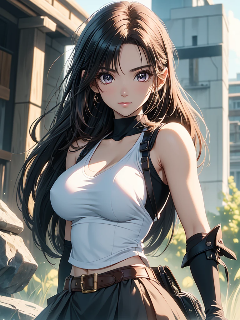 Woman doing Tifa Lockhart