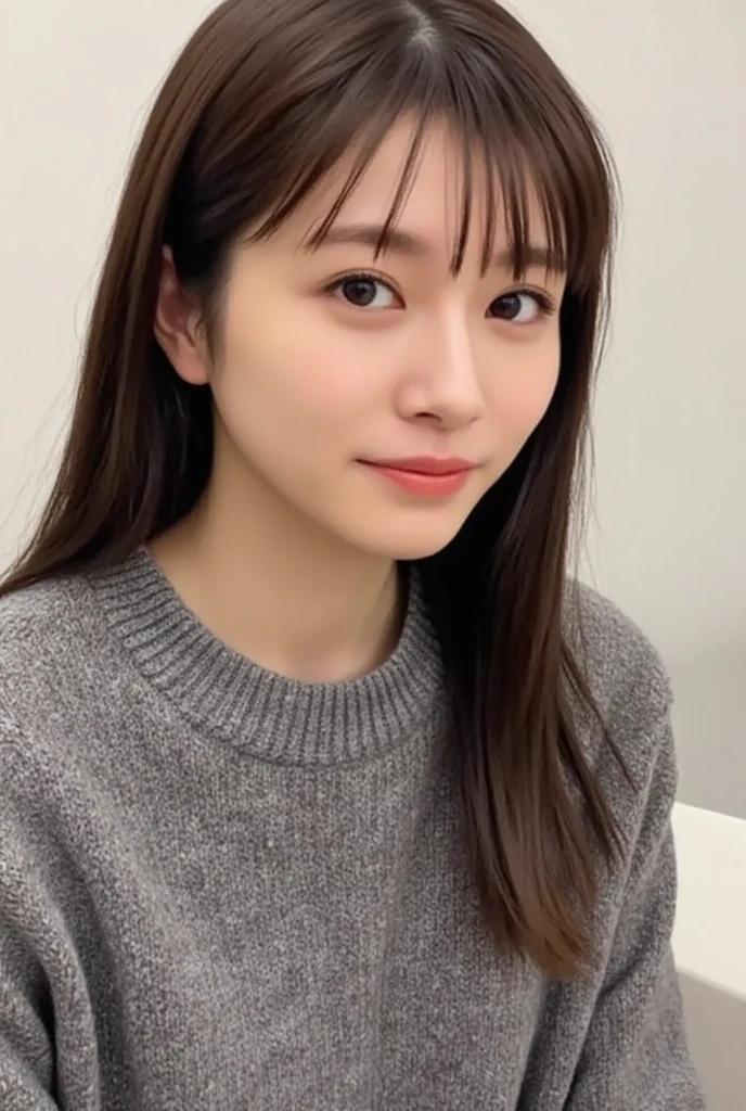 memory correction:255, Everything modern:1.66,  Picture of a cute Japanese woman , smile:1.78, 20 years old, Straightening oil, One Length Hair＆Hair Balm:1.55, (photo  realistic :1.4), (hyper  realistic :1.4), ( realistic :1.3), (  smoother lighting  :1.05), ( improves film lighting quality:0.9), 32K, 1 person,20 years oldの,  realistic  lighting, Backlight,  light hits your face,  ray tracing , ( bright light:1.2), (Improved quality:1.4), (Highest quality  realistic  textured skin:1.4), fine grain,  detailed face ,(smile:0), ( focus on facial close-ups:1.3), ( enhances the beauty of skin texture:1.1),(( Extremely Accurate Anatomy:1.0)), ( enhances the beauty of skin texture:1.1), Clean, glowing skin, mesh, thin:1.2, ( realistic :1.3),  realistic なライティング, (  smoother lighting  :1.05), 32K,  one Japanese woman , fine grain,  detailed face , ( film grain:1.1),( beautiful woman staring at camera :1.1),  High Definition ,  Natural Look , Kind eyes, Improves hair quality, Delicate light and dark , Transparent muscles,  Graceful Posture,  beautiful eyes, Sharp details, Soft light reflection,  beautiful outline,  Delicate Skin Color , Thin hair , Picture of a cute Japanese woman ,
