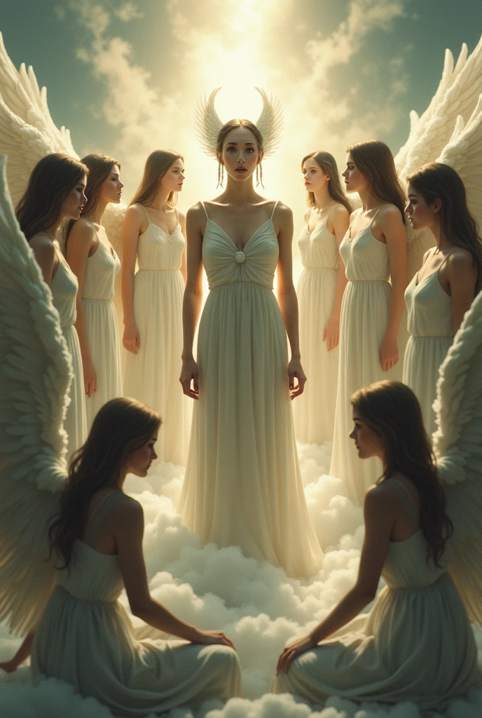 Seven angels with seven trumpets 