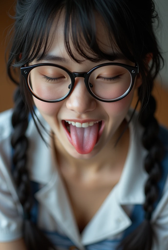 Closeup of a female young Nagi Hikaru's face, actress Nagi Hikaru when