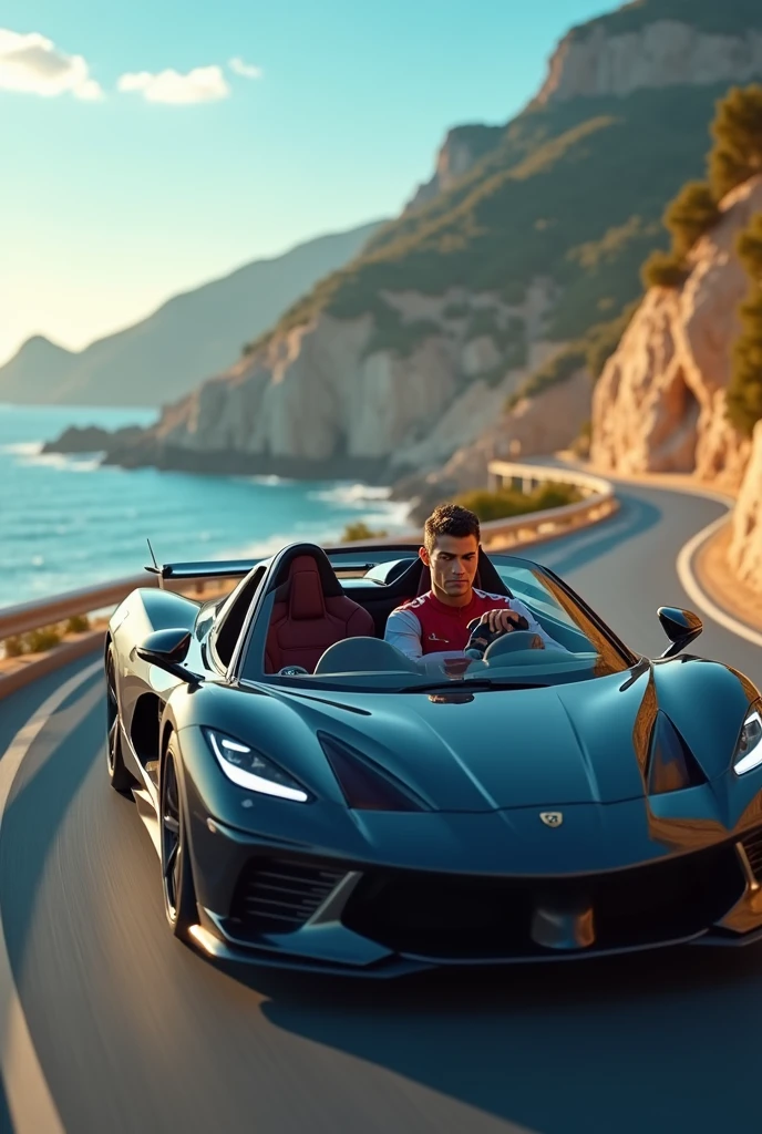 CREATE AN ULTRAREALISTIC IMAGE showing a young wizard IN A WIZARD&#39;S DRESS WITHOUT HAT next to a yacht with luxurious sports cars, with women leaning against cars on all fours, BEAUTIFUL PARKED NEXT TO DOLLARS NEXT TO, convey depth, IN THE BACKGROUND A BEAUTIFUL MANSION with modern architecture, WITH 2 HOT ELEGANT WOMEN NEXT TO A PEARL WHITE BMW AND A HANDSOME YOUNG WIZARD IN BLUE CLOTHES AND FULL OF JEWELS, PERFECT WIZARD HANDS WITH 5 FINGERS. Emphasize richness and sensuality, show a lake next to it with yacht