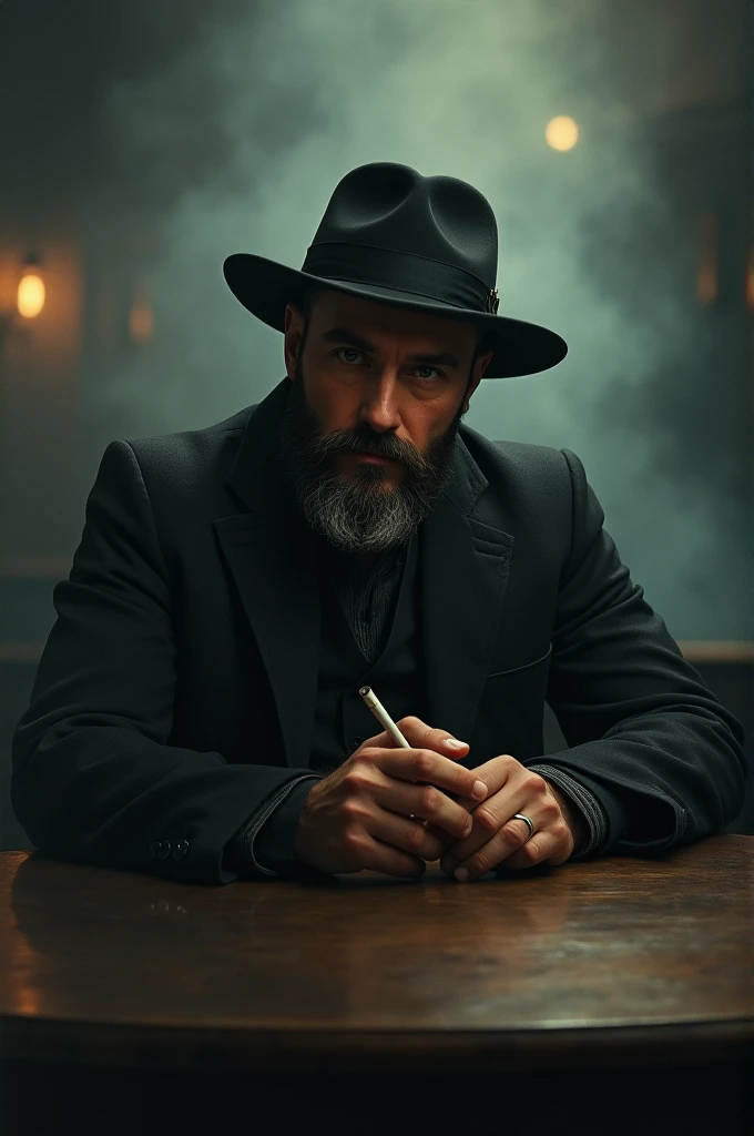 Create imaginative and amazing images demonstrating the style of ((Roaring 20s)), hyper realistic, 8k, vibrant colors, sharp crisp image, art deco, flapper, 20s style,one beard man working on a computer, PC, internet, laptop, graveyard, nightmare, disturbing, creepy, gloomy, rotten,