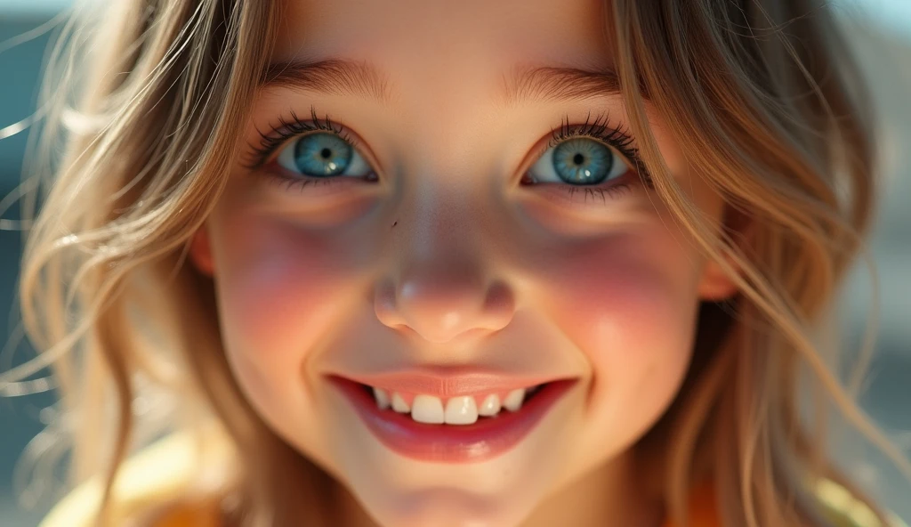 Agnes Cecile's woman,Little kid laughing on the first day of kindergarten,Black colored eyes,Black hair,Luminous design,pastelcolor,Ink drops,Autumn lights