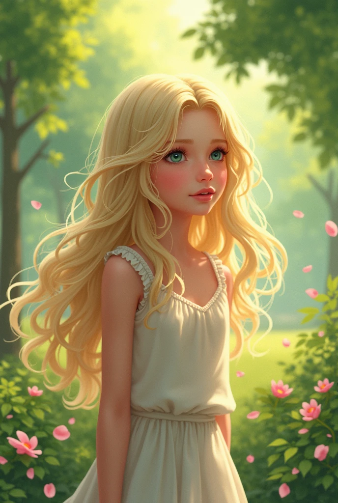 Realistic portrait of a 6 girl ((white skin)) cute, lovely smile, ((on swing)), wearing colorful t-shirt and short skirt, fashion, long hair braid, ((bracelet)), Background meadow wildflowers, medium shot, detailed facial details, perfect face, clarity, trendy art, sharp facial details, super fine details, 4k, 8k lighting smooth, --iso 100 dreamy, stylish-- --auto --s2