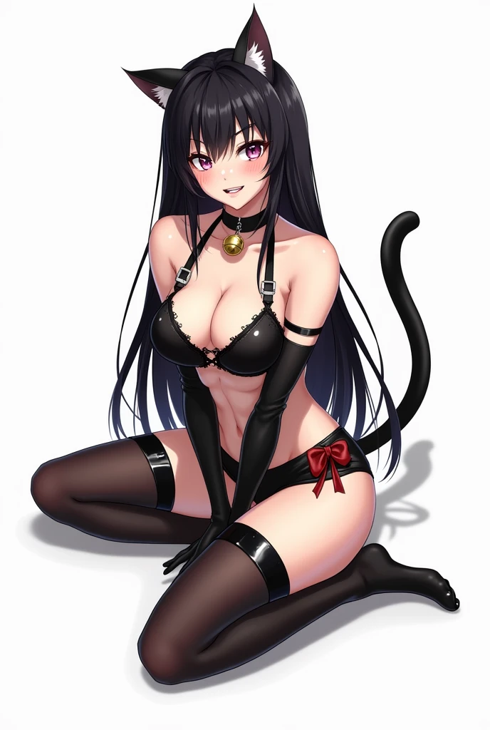 (((,((long hair slightly wavy slightly past the shoulders, black bangs, small black pigtails on the sides, cute cat ears, beautiful thin red eyes)),)) ((De Darkstalkers)) (((enormes tetas))) 8K,((cuerpo completo))(((amazing tits)))caliente, hermosa,((Quema)), 8K, hiperrealista todo como un motor irreal trazado de rayos render ((estilo humano hiperealista)),(((Empty dark background))). hiperrealista todo como un motor irreal trazado de rayos render estilo humano realista ,(((Empty dark background)))., Suavemente iluminado, Intimo exquisito detalle, sharp focus, intrincadamente detallado, award-winning photography, small spotlight, bajo contraste, alta nitidez, facial symmetry, profundidad de campo, cinematic background, Renderizado del motor irreal, Imagen central, dreamlike, Suavemente iluminado, intimate, imagen de cuerpo completo ,cuerpo completo,((tetona)),((piernas torneadas)) culo perfecto ecchi