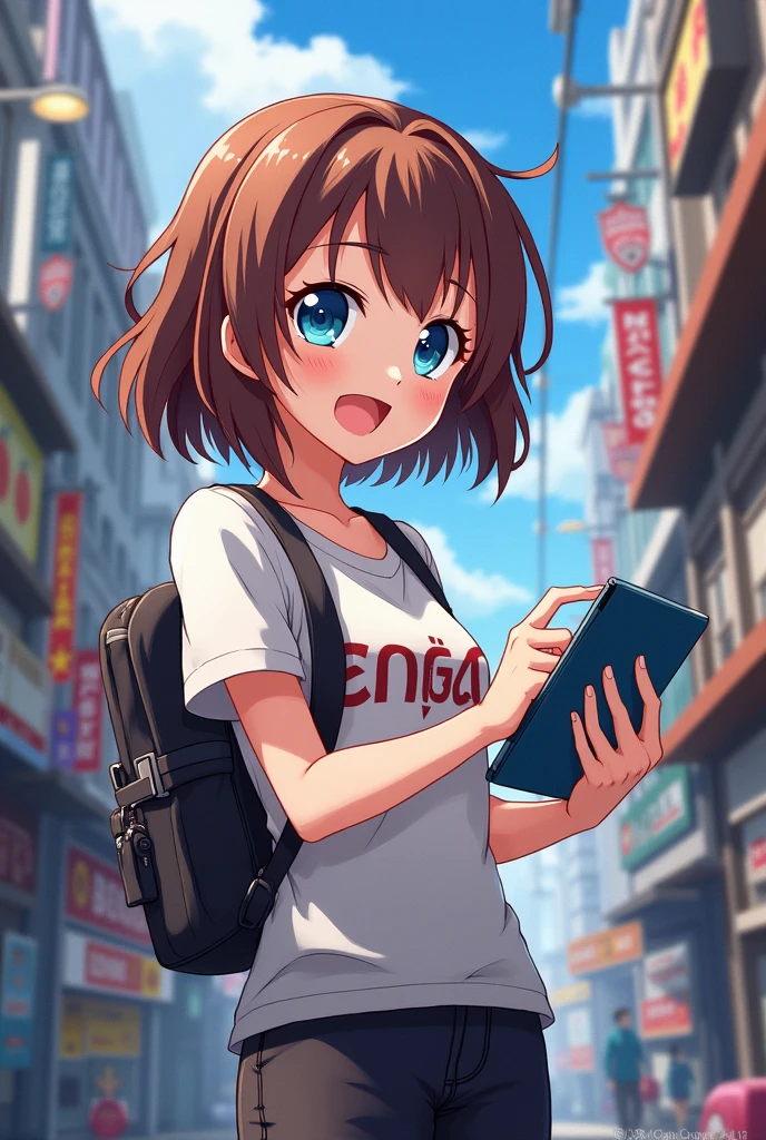 She created an amazing image of a girl who dreams of flying in the sky with her pet dragon. The images have a colorful and whimsical atmosphere, And the girl and the dragon look very happy and free. The image has、There are also details that indicate the character and hobbies of the girl, Her headphones and more, Her backpack, and her sketchbook. The image impressed the judges and readers with its originality and creativity.