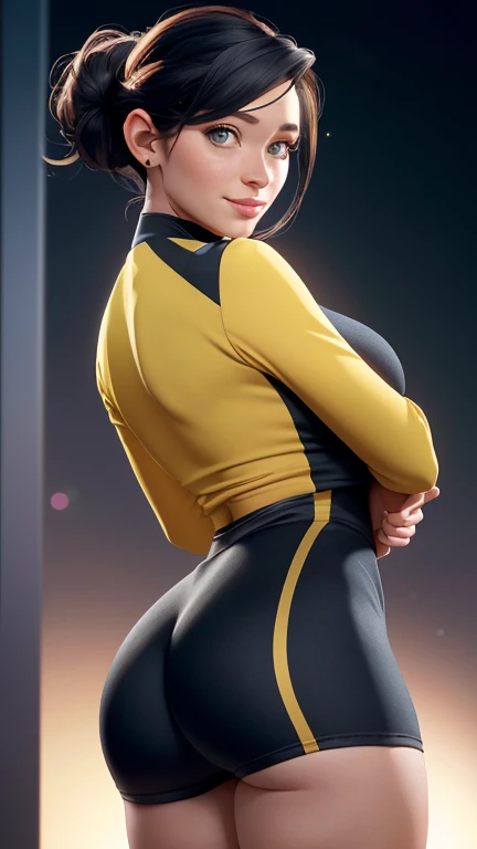 "(8k, 4k, best quality, ultra-high resolution:1.1), (masterpiece, realistic, photo-realistic:1.1), 1girl, Poppy Drayton as Kitty Pryde of the x-men, strong fighting pose, clenched fists, perfect eyes, sweaty, wearing Cropped Blouse."