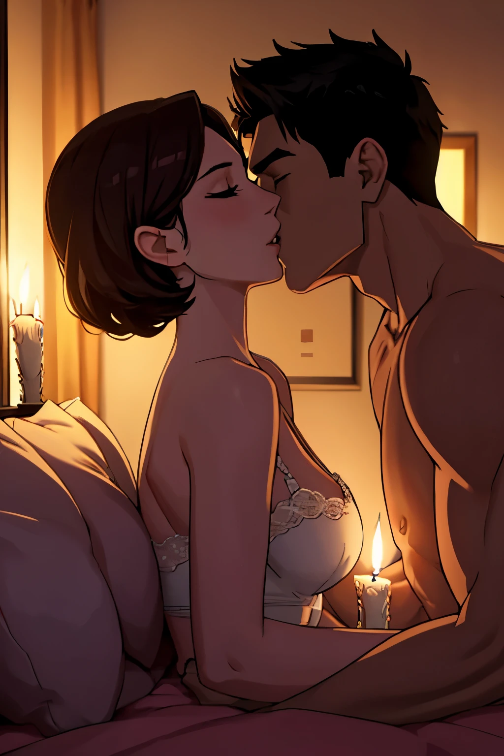 a father ( he had been brainwashing by his secondson ,crossdressing had sex with his second son every day,eloped with his second son, bride of his secondson, wear sexy lingerie, has first night sex with his secondson ,)