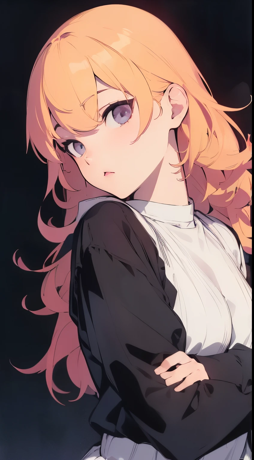(masterpiece:1.2),8k, beautiful, high quality,

(Flat Illustration Art:1.2), (poster art:1.2),

Cute tanned girl, ((MEGUMI)), 

curly hair, blue eyes, (blond hair:1.9), 
(makeup lipstick eyeliner mascara eyeshadow:1.1) dark skin, Mole under the eye, Rings, Necklaces, (shaking breasts:1.5),
(High school girl:1.3),  long hair,  ponytail, Laughter, ((Feminine charm, Pervert girl)), (Cleavage between breasts:1.1), (beautiful long dress:1.5), Full body photo, ((gray background:1.5)),