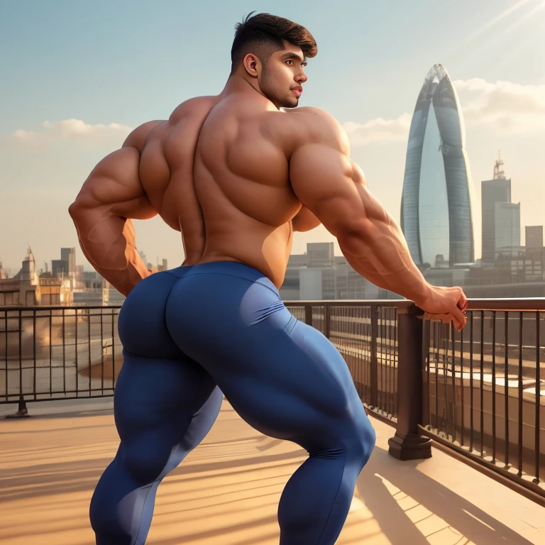 ((GTA estilo arte)), (homem velho idade 65 anos), super gordo, (estilo de cabelo variados, coloridos,cores Variadas), (muitas tatuagens tribais no seu corpo), muito suor no corpo, gotas de suor no corpo, He's very sweaty, super obeso, foto de corpo inteiro, various cords, ((Cabelo branco, azul, vermelho, amarelo, cinza)), Multiple Nordic bracelets, corpo na fotografia completo, (usando sunga branca com detalhes florais), (rings on the fingers), Foco masculino, ele tem o Corpo Super obeso, corpo super barrigudo, gordura, fantasia, dinamic angle, dinamic pose, posando para fotos, cidade futurista, outdoor de neon na cidade, pouca neblina no ambiente, floor is wet, ambiente a noite, leve chuva, Red clouds in the sky, blue clouds in the sky