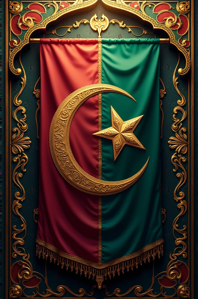Bangladesh Pakistan Palestine combine flag