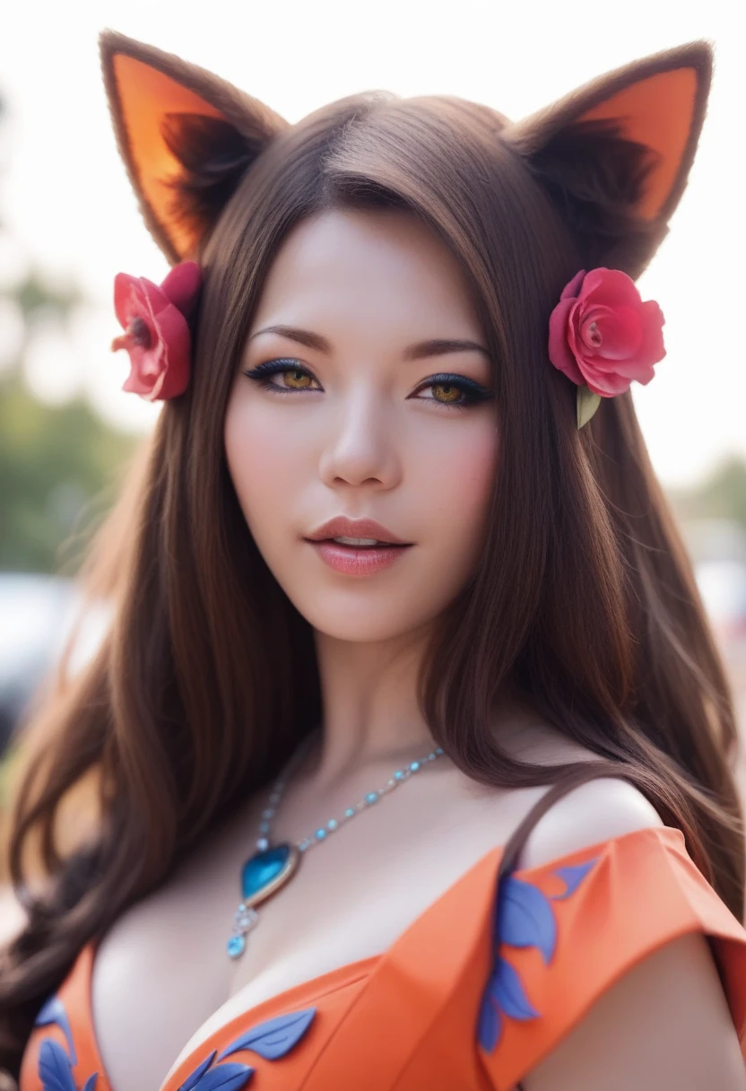 Ahri firefox cosplay 