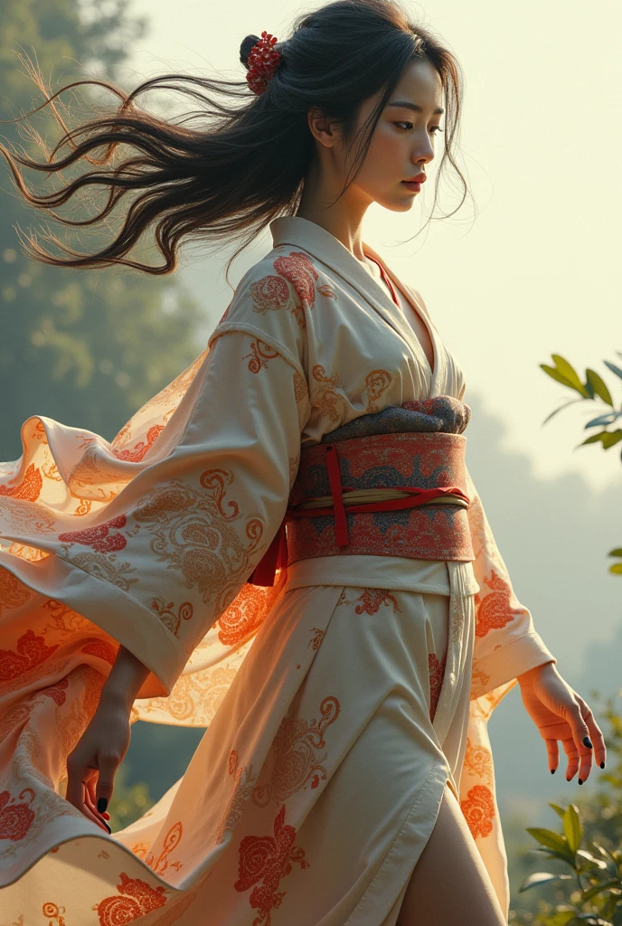 CG blockbuster，Asian women pose in colorful bikinis, photorealistic anime girl rendering, detailed face of a asian girl, 3 d anime realistic, Smooth anime CG art, Realistic. Cheng Yi, Realistic anime 3 D style, render of a cute 3d anime girl, Rendu portrait 8k, 3 D rendering character art 8 K, Kawaii realistic portrait， （Linen batik scarf）， Angry fighting stance， looking at the ground， Batik linen bandana， Chinese python pattern long-sleeved garment， rainbowing（Abstract propylene splash：1.2）， Dark clouds lightning background，废墟（realisticlying：1.4），Black color hair，Flour fluttering，Telephoto lens high， A high resolution， the detail， RAW photogr， Sharp Re， Nikon D850 Film Stock Photo by Jefferies Lee 4 Kodak Portra 400 Camera F1.6 shots, Rich colors, ultra-realistic vivid textures, Dramatic lighting，8K quality, Girls，Backstreets， Dark clouds lightning background（realisticlying：1.4），Black color hair，， RAW photogr， Sharp Re， Nikon D850 Film Stock Photo by Jefferies Lee 4 Kodak Portra 400 Camera F1.6 shots, Rich colors, ultra-realistic vivid textures, Drama light film CG society。,，Tropical canyon battle scene、Chinese big breasts、Vintage trench coat、three kingdom、ember、100 people、Faraway view、intense battles、high detal、masuter piece、NSFW，Multi-layered long-sleeved gauze garment，Quick-dry vest，Colorful cotton and linen sweater，Red and black snake cloak cloak，Doomsday ruins（废墟）Climb the streets（Armageddon）eyes filled with angry，He clenched his fists