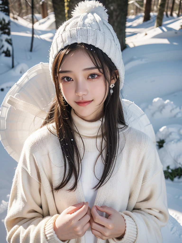 _modelshoot style, banchan is happily building a snowman with olive eyes, single house background, snowy mountains background, snowing, (banchan green hair:0.8), (banchan yellow hair:0.7), (banchan ombre hair:0.4), (focus on banchan: 0.8), Zoom Lens Shot, by studio ghibli, (((masterpiece))), (((best quality))), (extremely detailed CG unity 8k wallpaper), 1 girl, solo,