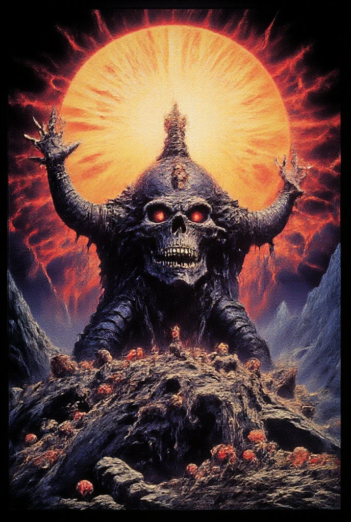 wizard casting a spell on a volcano, absuredres, masterpiece, best quality, arikroper art <lyco:arikroper.safetensors:1>, highly detailed  <lora:add_detail:0.5>,  <lora:LowRA:0.25>