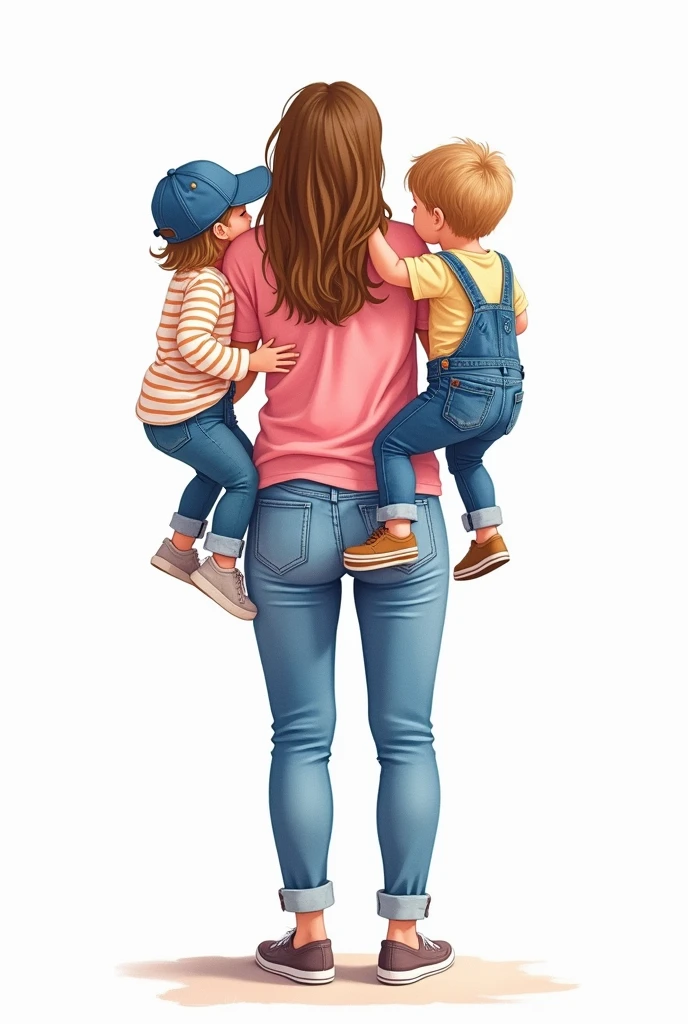 family(point of view from behind)