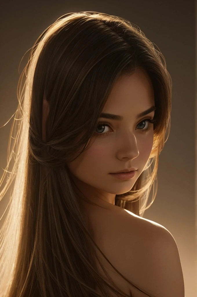 high quality, 8K Ultra HD, hyper-realistic portrait of a captivating woman, The woman is portrayed in a moonlit setting, her features bathed in a soft, diffused glow that accentuates the delicate nuances of her expression. The artist, drawing from Sargent's precision, captures every subtle contour of her face, the intricacies of her gaze, and the cascading strands of her hair, In this mysterious ambiance, the artist employs da Vinci's mastery of shadow and light, creating an alluring interplay that accentuates the enigmatic aura surrounding the woman, Shadows dance across her features, enhancing the depth of her gaze and adding a touch of secrecy to the composition, by yukisakura, highly detailed, 