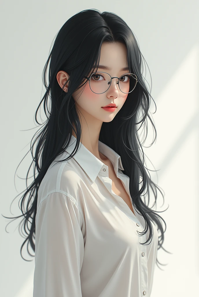 （​masterpiece：1.2、top-quality）、（extra detailed face、photos realistic、real looking skin、Realistic body、intricate detailes）、独奏、1MILF、rcasual、eye glasses