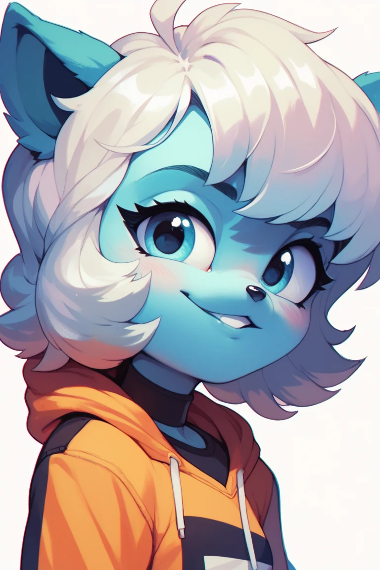 Close up, (highly detailed), ((Best Quality)), by claweddrip, by ressue, by pudgeruffian, by fleet-foot, by thericegoat, solo, slim body, female, rabbit, (rabbit tail), (lop ears:1.4), blonde hair, long straight hair, blush, (shaded face), (paws on own cheeks:1.4), (beige fur:1.2), yellow eyes, bright eyes, (glowing eyeedium breast, (wearing an intricate maxi dress:1.2), (necklace), basement scenery, (slightly tilting head), dim lighting Vore large belly inside fox red anthro belly