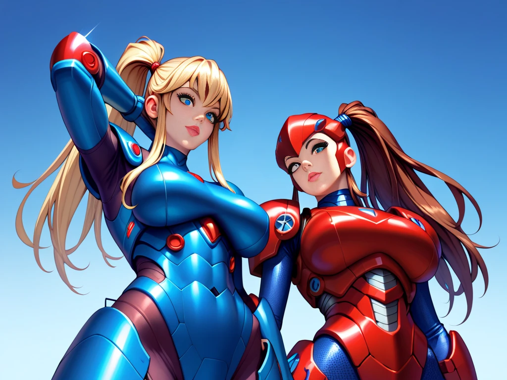 Maximum resolution/quality/sharpness, Unreal Engine 5/Power Rangers/Tokusatsu/Mortal Kombat/Super Metroid, Cartoon/Disney/Dragon ball/Style, ((1/Woman/big breasts1/helmet/belt/Mega Man-X/Kamen Rider/Spiderman)), mohawk long hair, looking at the viewer, pose, City at night shower strongly.