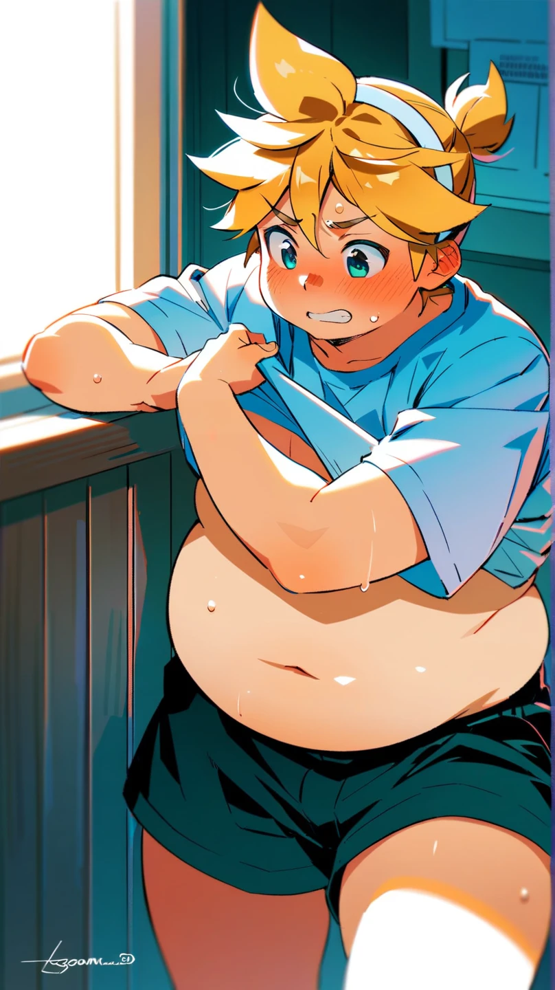 Ralph Bakshi Style,  chubby big_nose dirty_blonde with small_tits and blue eyes with glasses