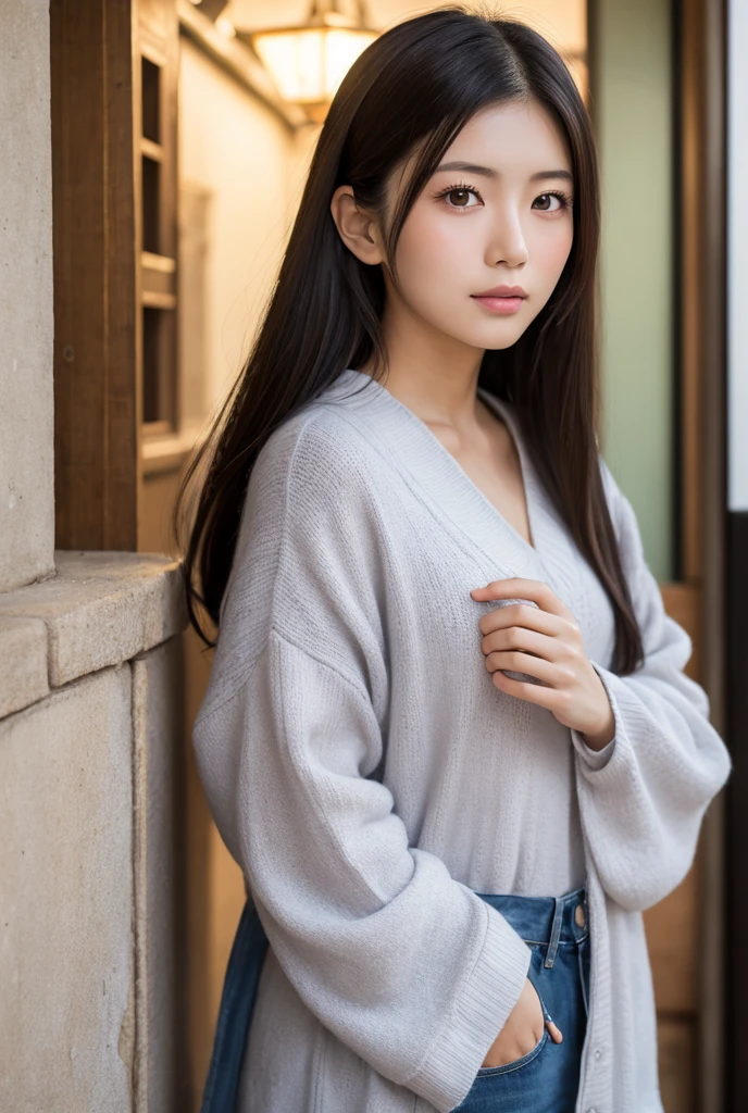 (masterpiece, highest quality:1.2), 1 girl, alone,Japanese, beautiful girl,Standing position