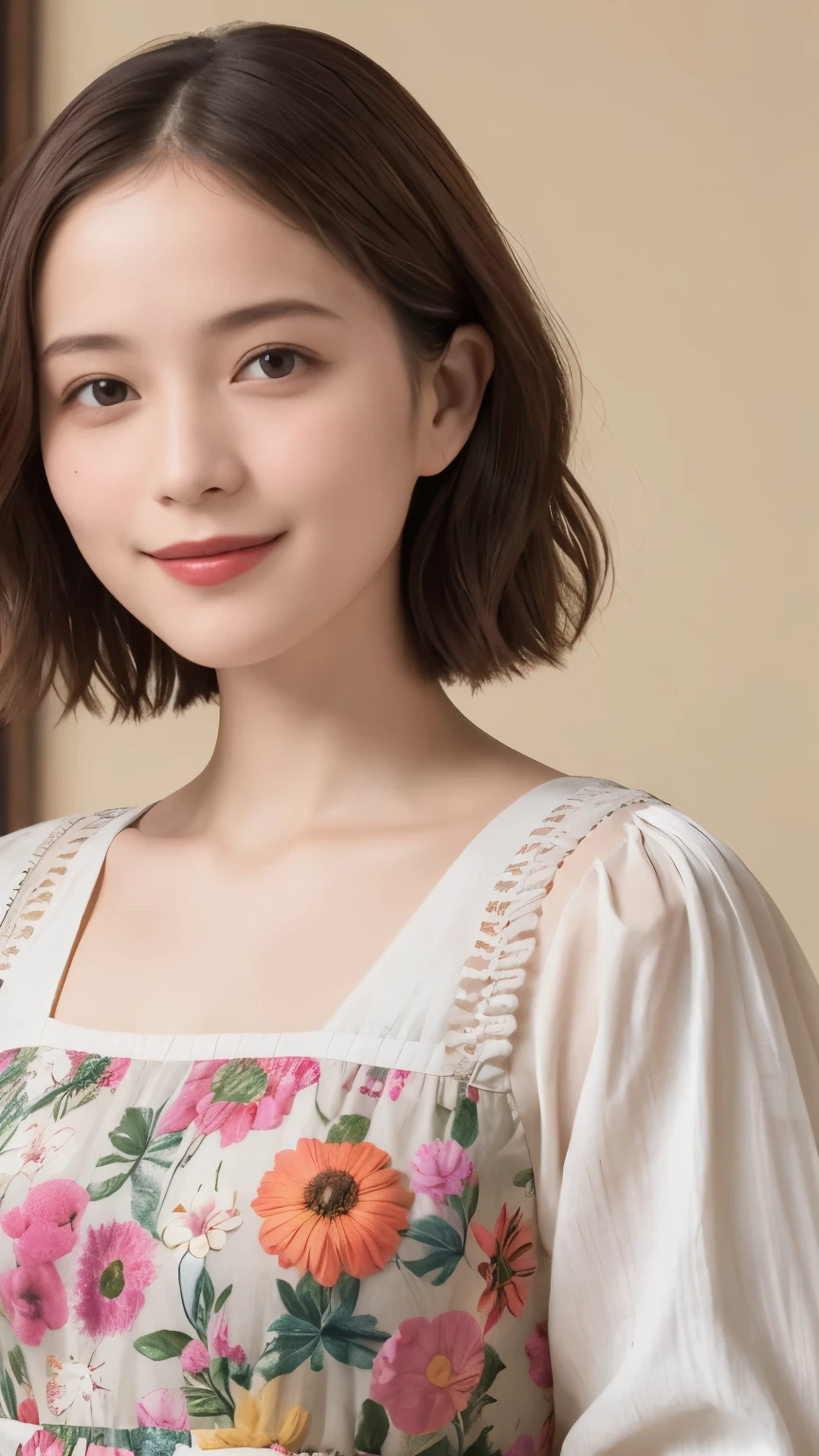 340 (20-year-old female, Shorthair), ( high image quality), (smile), ( Colorful Dress ), (( Arietti's World )), (Big Plants/Flowers ), (Dollhouse), ( Leonardo da Vinci)