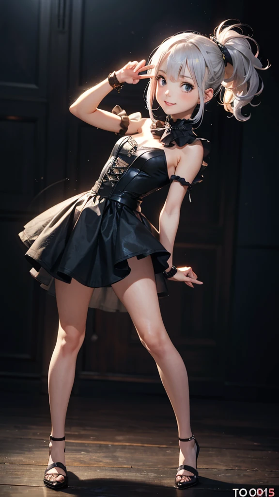 Ranma saotome with high heels and a dress