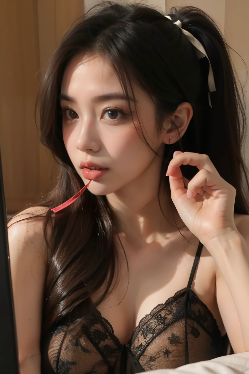 Full body portrait, standing, (colorful fashion ultra-small mini bikini: 1.9), (colorful hair: 1.8), (all colors of the rainbow: 1.8), (vertical: 1.6))), (painting, painting, portrait), cartoon, illustration, painting, large, crystal clear eyes, (rainbow gradient high ponytail: 1.7), exquisite makeup, mouth closed, (small fresh(1.5), (Big: 1.6), long eyelashes, looking at the audience, big watery eyes, (iridescent hair: 1.6), color splash, (solo, :1.8), color splash, color explosion, thick paint style, messy lines, ((sparkling)), (colorful), (colorful), colorful, colorful, chic paint style, (splash) (color splash), vertical painting ,, Paint splash, acrylic pigment, gradient, paint, best quality, best quality, masterpiece, , solo, , depth of field, face paint, colorful clothing, (elegantly: 1.2), gorgeous,long hair, wind, (elegantly: 1.3), (petals: 1.4), (Masterpiece,))))), (Best Quality))), (Ultra detailed))), (Illustration), (Dynamic Angle), ((Floating)), (Paint), (((disheveled hair)), (Solo,), (1 girl), (Detail anima face)))), (Beautiful Detail Face)), Collared, Bare shoulders, White hair, (((Colorful hair)), ((Striped hair)), Beautiful detailed eyes, (Gradient colored eyes), (Colorful eyes)))), ((High Saturation))))) , (((surrounded by colorful splashes))),