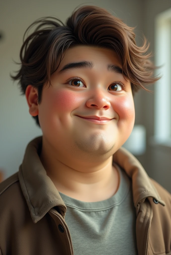 Make the boy's photo turn into a drawing