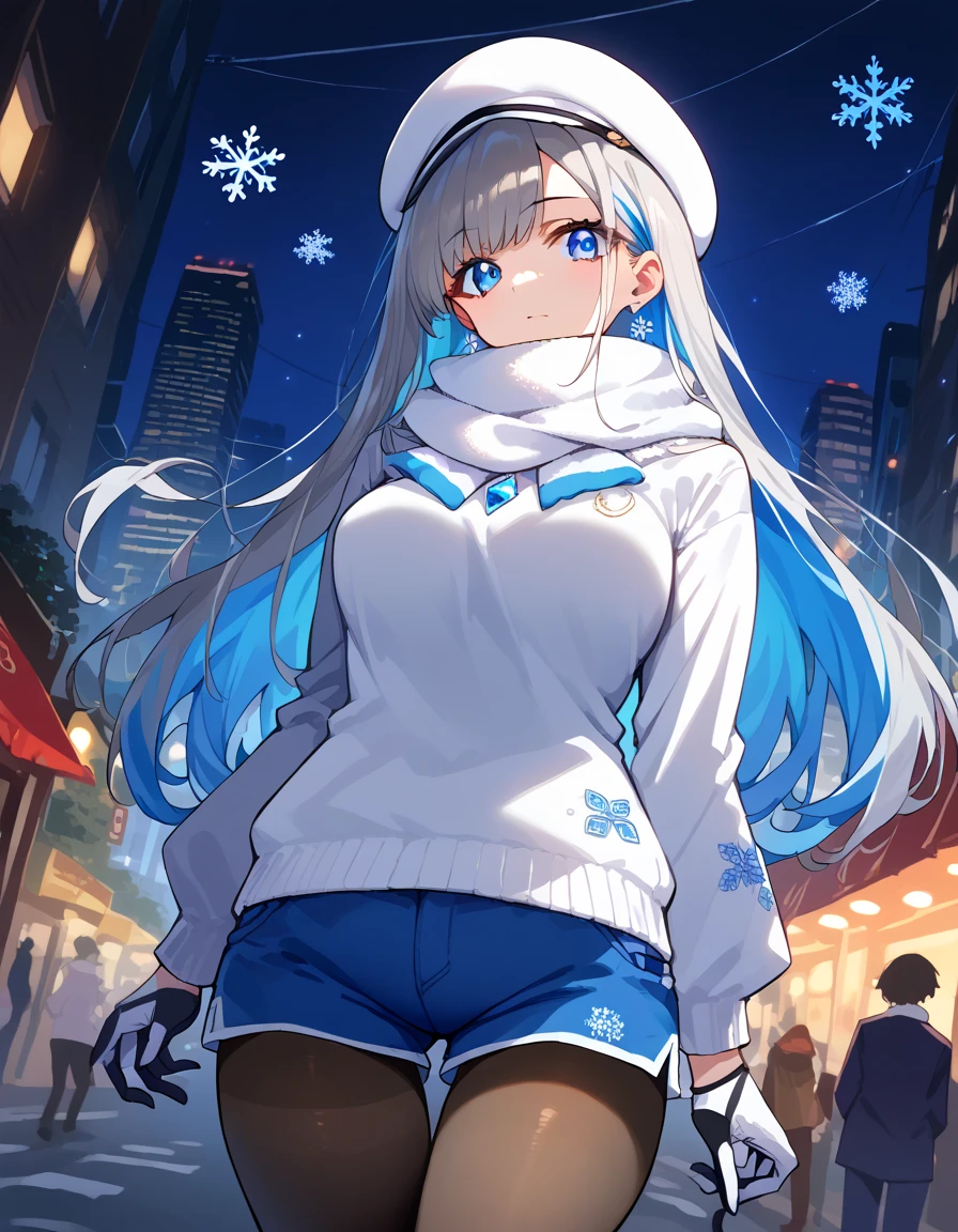a girl in a shark hoodie