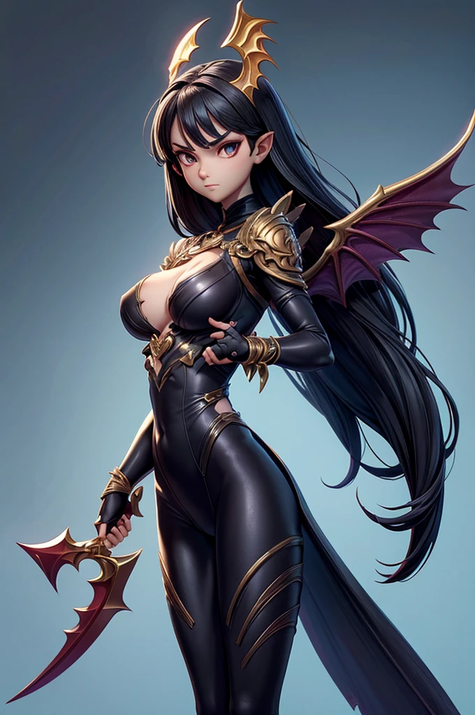 The Dragon Empress (1 woman, long black hair, blue eyes, white skin, medium breasts, makeup, lots of shine, dark eyelashes, dark shadow, perfect nose), fantasy medieval Korea, masterpiece, best quality, 8k, sharp focus, chromatic aberration, best shadows, perfect lights, HDR, realistic skin texture, hyper detailed background, photorealistic, RAW photo, bright body, insanely detailed, sexy lewd, (ecchi:  1,5), royal tiara, long fingerless gloves, wearing a sexy Hanbok, shoulders showing, (turning into dragon, symmetrical dragon wings), night, magic lights, light rays, fantasy visual effects (long angle shot), on a mountain