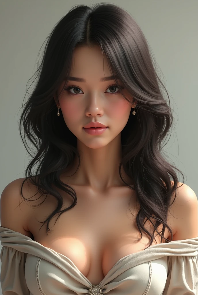 ((best quality)), ((masterpiece)), (detailed), perfect face, realistic face, yong girls, big breast